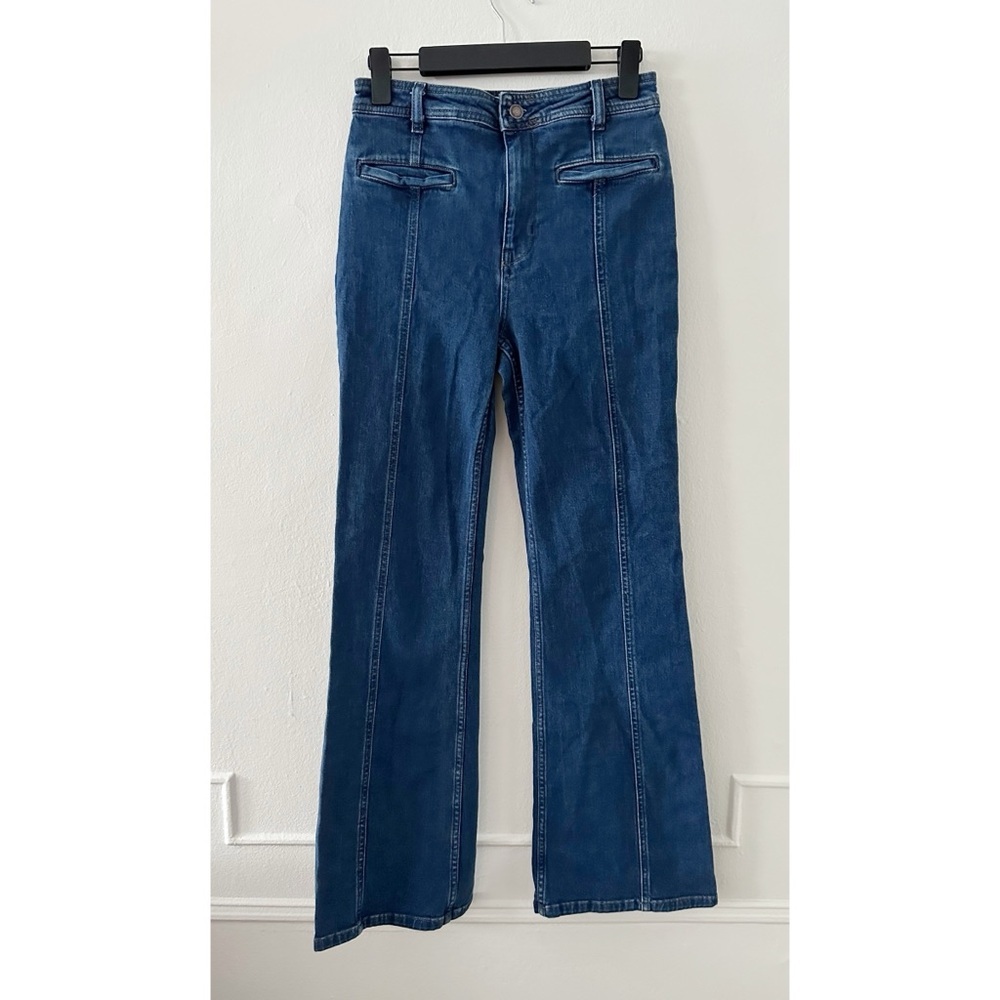 Free People We the Free Firecracker Jeans Holiday Tartan - Picture 3 of 8